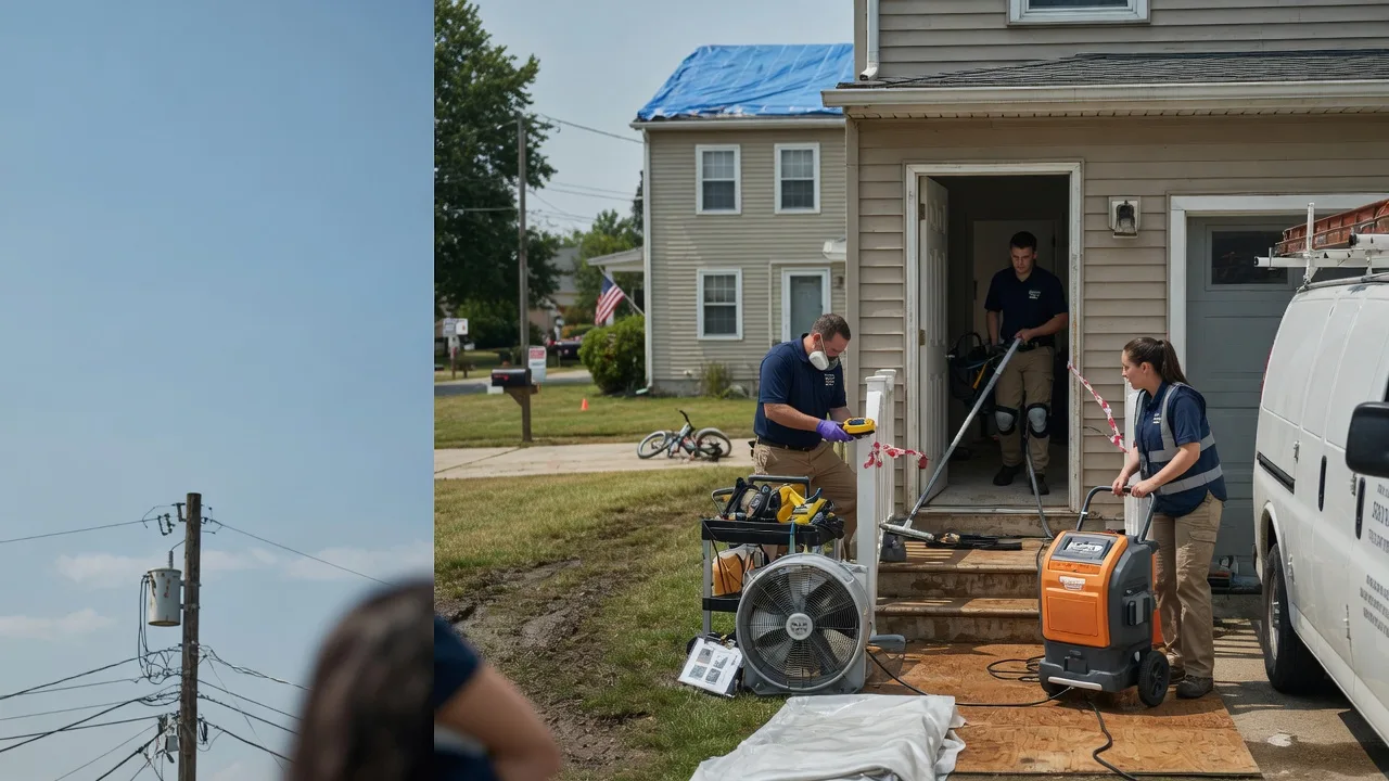 Water Damage Repair in Rice, VA near me